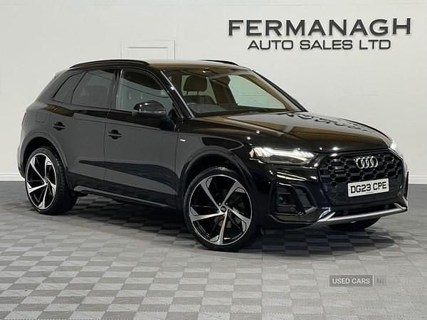 Black Used 2023 Audi Q5 S-Line SUV | £31,990 (A bit pricey) - Image 1/4