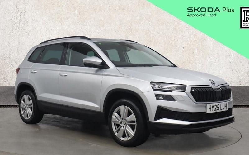 Silver Used 2025 Skoda Karoq SE SUV | £23,455 (Super price) - Image 1/3