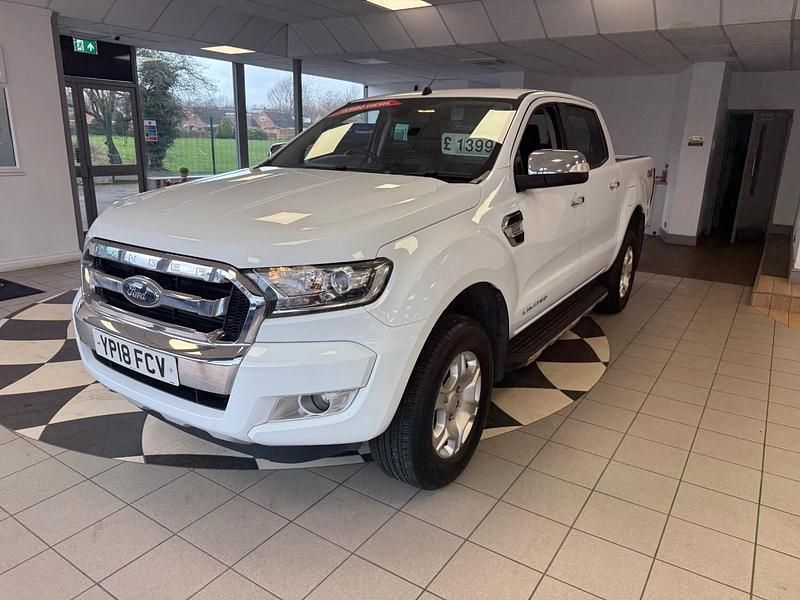 Used Ford Ranger Limited 2018 White Pickup