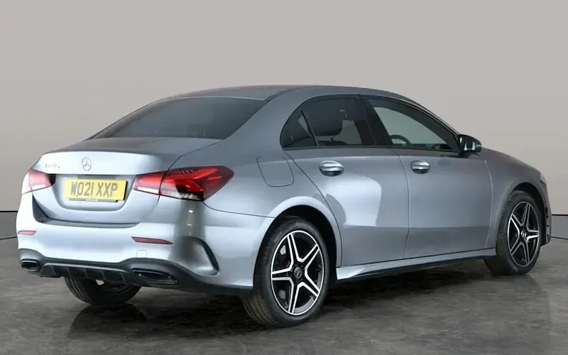 Used Mercedes A250 AMG line 218 HP (160 kW) 2021 Grey Sedan