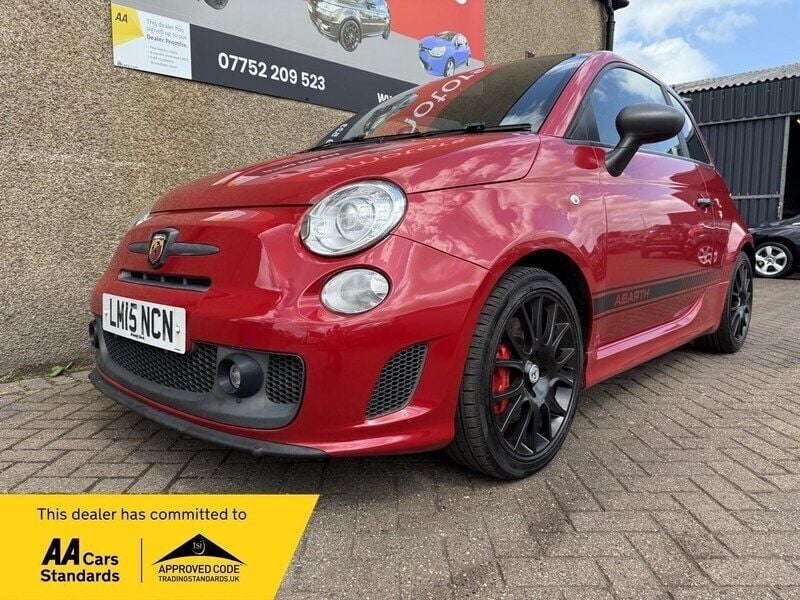 Red Used 2015 Abarth 595 Competizione Hatchback | £6,380 (Good price) - Image 1/4