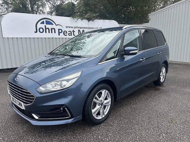 Blue Used 2021 Ford Galaxy Titanium MPV | £13,999 (Fair price) - Image 1/4