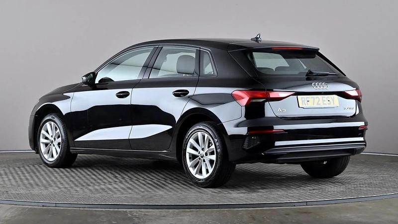 Used Audi A3 Advanced 110 HP (80 kW) 2022 Black Sedan