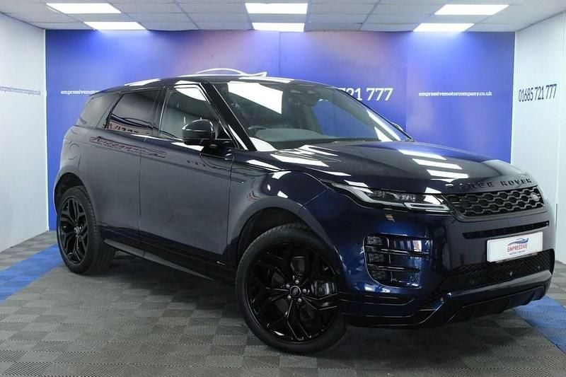 Used Land Rover Range Rover evoque SE Dynamic 200 HP (147 kW) 2021 Blue SUV