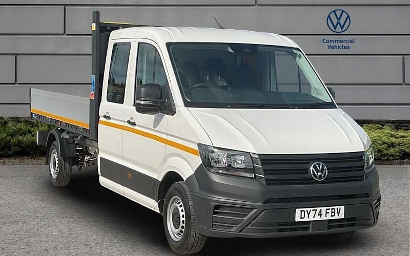 Candy white New 2024 VW Crafter S Van | £33,985 - Image 1/4