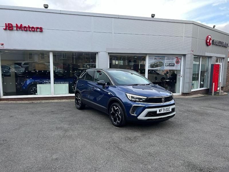 Blue Used 2021 Vauxhall Crossland Elite SUV | £13,995 (Fair price) - Image 1/4
