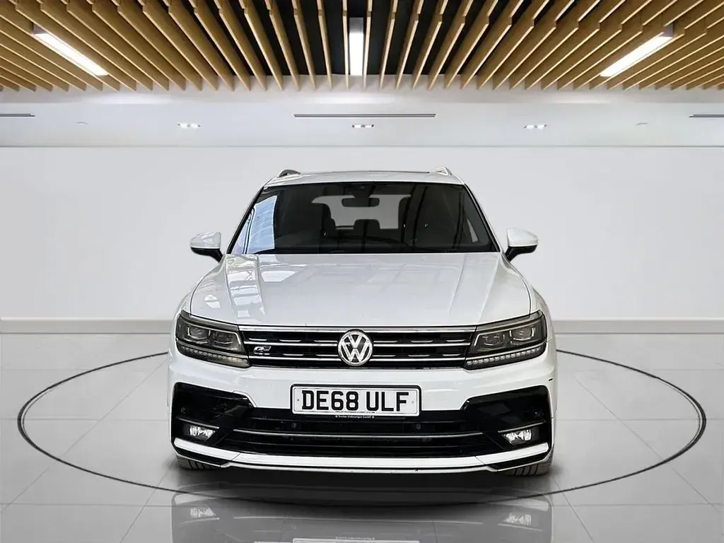 Used VW Tiguan R-line 150 HP (110 kW) 2018 White SUV