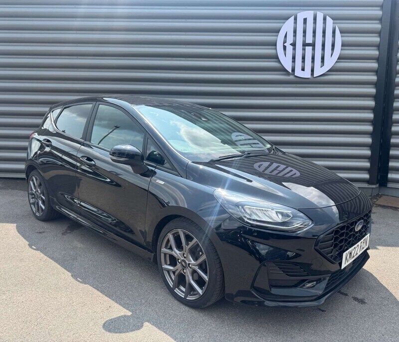 Black Used 2022 Ford Fiesta ST-Line Hatchback | £10,800 (Fair price) - Image 1/4