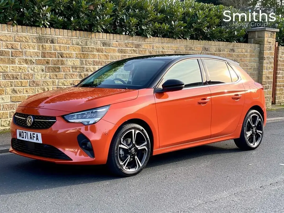 Used Vauxhall Corsa Edition 74 HP (54 kW) 2022 Orange Hatchback