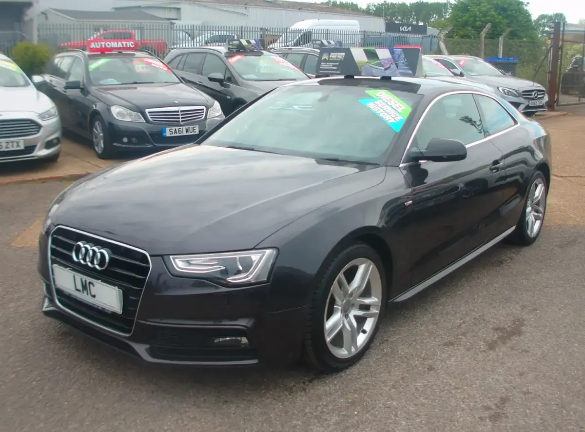 Begagnad Audi A5 S-Line 190 HK (139 kW) 2016 Grå Sportkupé