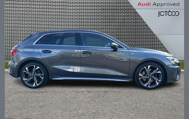 Used Audi A3 S-Line 147 HP (108 kW) 2021 Grey Sedan