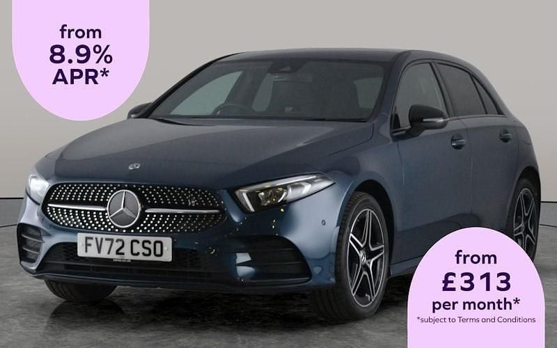 Blue Used 2022 Mercedes A250 Executive Hatchback | £21,125 (Fair price) - Image 1/4