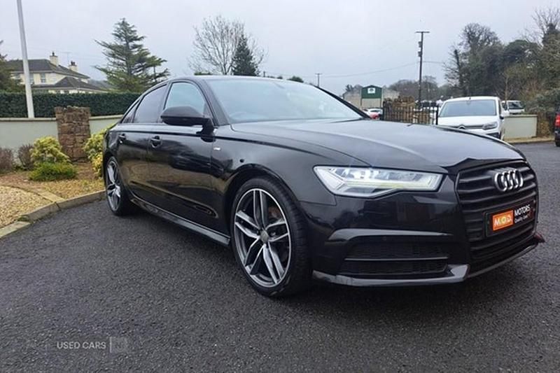 Used Audi A6 Black Edition 190 HP (139 kW) 2016 Black Sedan