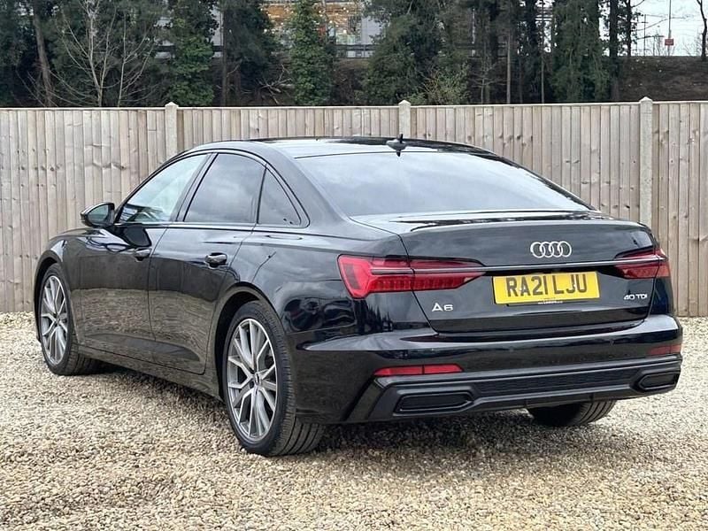 Used Audi A6 Black Edition 204 HP (150 kW) 2021 Black Sedan