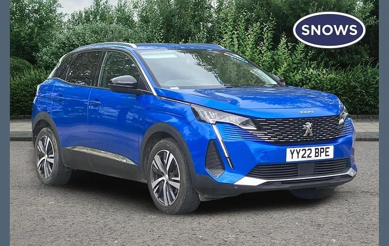Used Peugeot 3008 Allure Premium 131 HP (96 kW) 2022 Blue SUV
