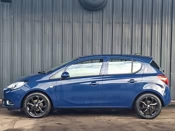 Used Vauxhall Corsa SRi 75 HP (55 kW) 2018 Blue Hatchback