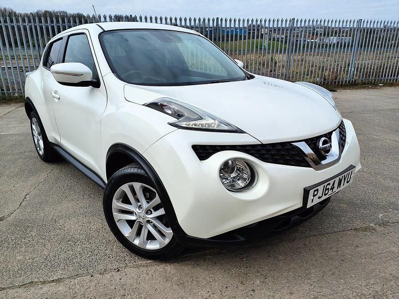 White Used 2014 Nissan Juke Acenta Premium SUV | £4,200 (Good price) - Image 1/4