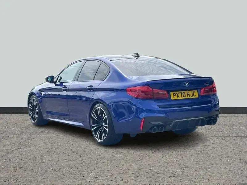 Used BMW M5 Competition Edition 625 HP (459 kW) 2020 Blue Sedan