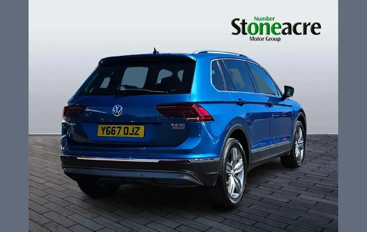 Used VW Tiguan SEL 150 HP (110 kW) 2017 Blue SUV