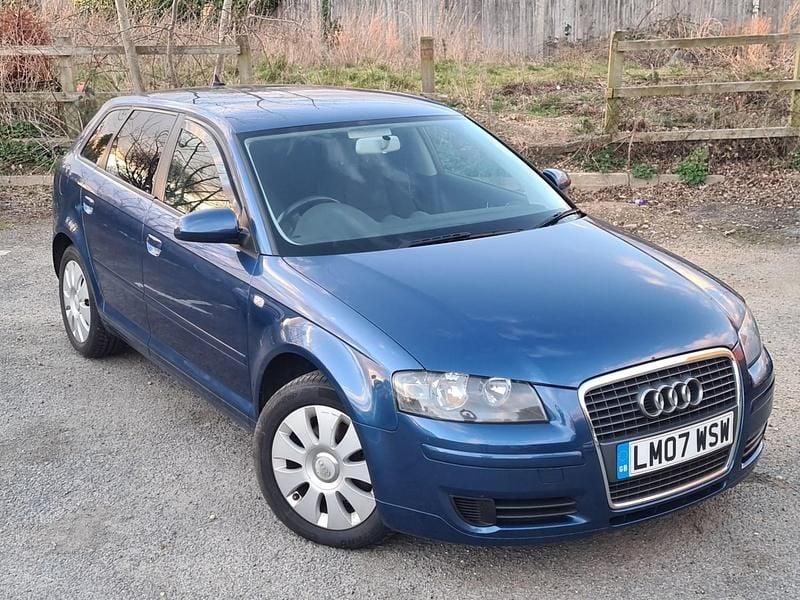 Used Audi A3 Business 2007 Blue Hatchback