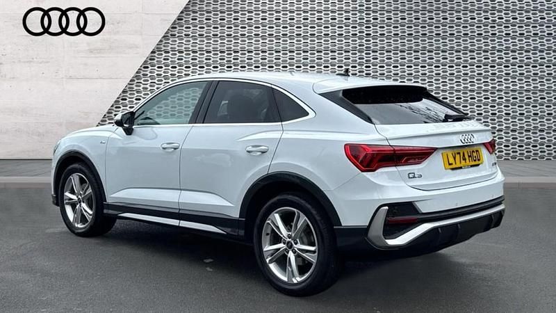 Used Audi Q3 S-Line 150 HP (110 kW) 2024 White SUV