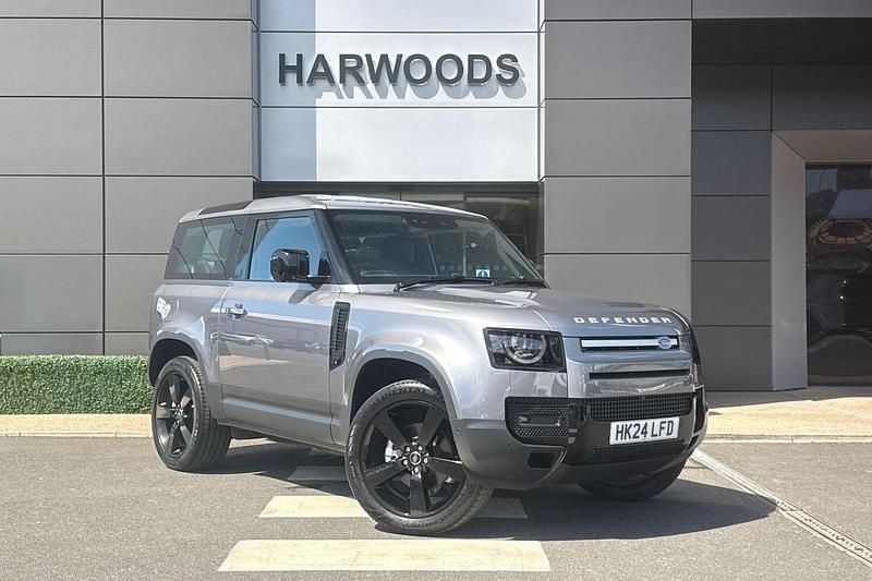 Grey Used 2024 Land Rover Defender SE SUV | £54,990 (Super price) - Image 1/4