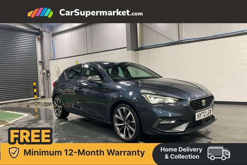 Grey Used 2022 Seat Leon FR Sport Hatchback | £16,776 (Fair price) - Image 1/4