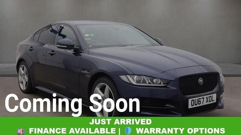 Used Jaguar XE R-Sport 240 HP (176 kW) 2017 Blue Sedan
