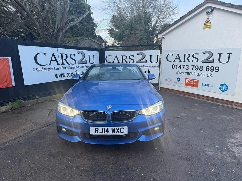 Used BMW 428 M Sport 2014 Blue Cabriolet
