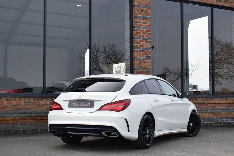 Used Mercedes CLA220 AMG line 177 HP (130 kW) 2016 White Sedan