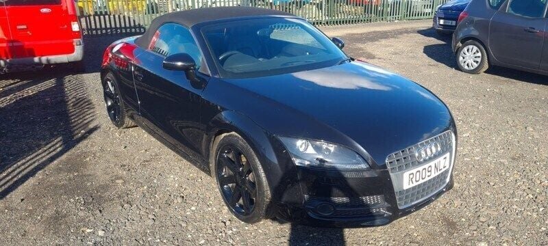 Black Used 2009 Audi TT Cabriolet | £3,995 (Good price) - Image 1/4