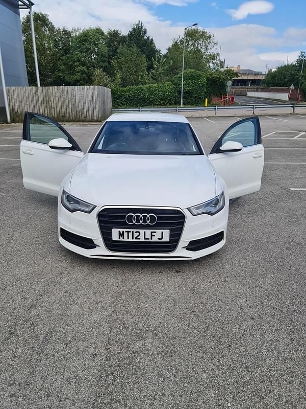 White Used 2012 Audi A6 S-Line Sedan | £4,199 (Fair price) - Image 1/4
