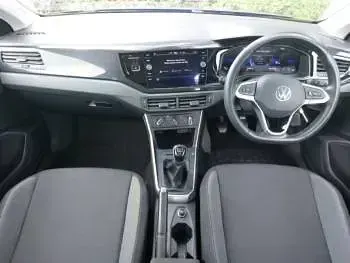 Used VW Polo Life 95 HP (69 kW) 2023 Blue Hatchback
