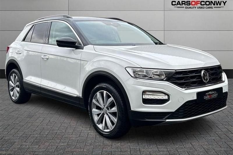 Used VW T-Roc Design 115 HP (84 kW) 2019 White SUV