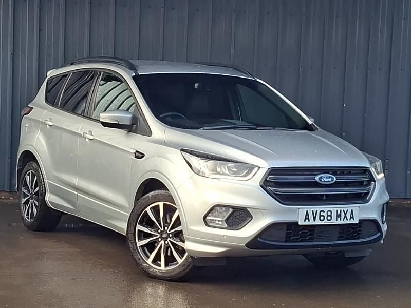 Used Ford Kuga ST-Line 120 HP (88 kW) 2018 Silver SUV