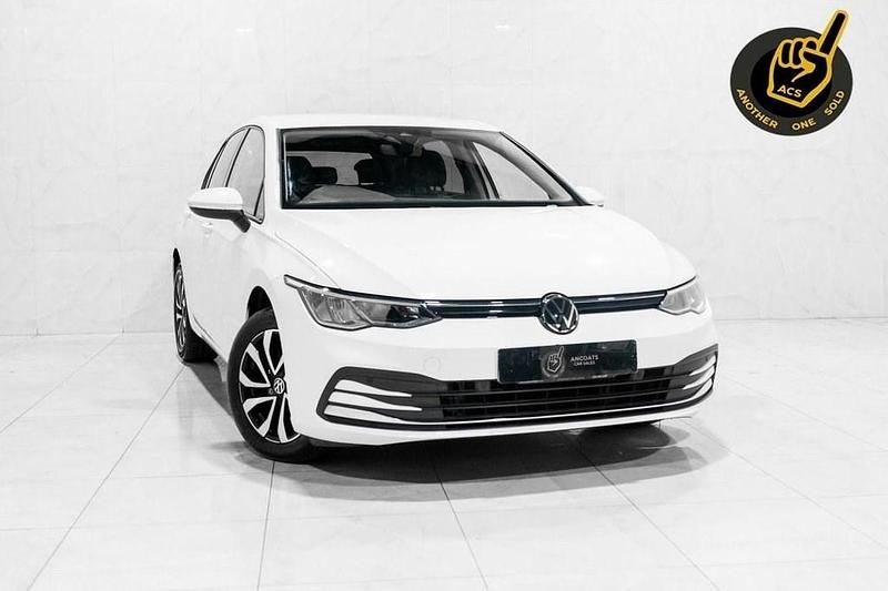 Used VW Golf VII Active 110 HP (80 kW) 2021 White Hatchback