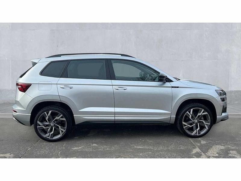 Used Skoda Karoq SportLine 150 HP (110 kW) 2024 Silver SUV