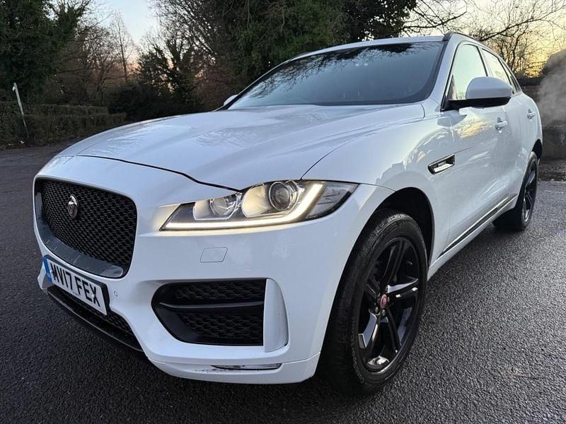 Used Jaguar F-Pace R-Sport 180 HP (132 kW) 2017 White SUV