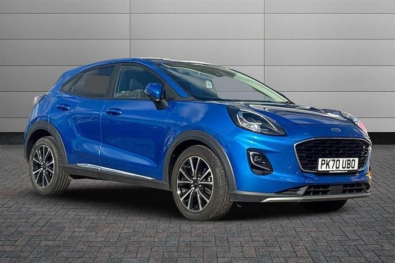 Blue Used 2020 Ford Puma Titanium Hatchback | £13,995 (Good price) - Image 1/4
