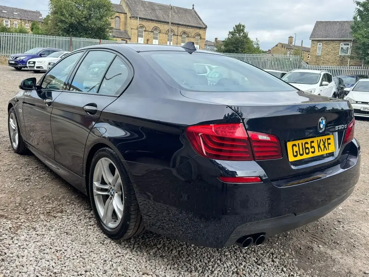 Used BMW 530 M Sport 2015 Black Sedan