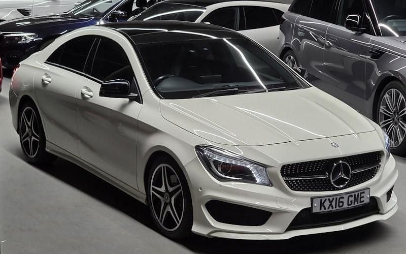 Begagnad Mercedes CLA220 AMG line 177 HK (130 kW) 2016 Sedan