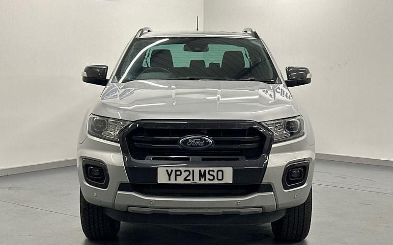 Used Ford Ranger Wildtrack 213 HP (156 kW) 2021 Moondust silver (metallic paint) Pickup