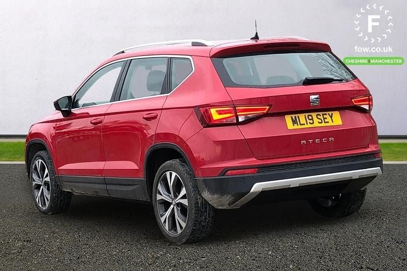 Used Seat Ateca SE Technology 116 HP (85 kW) 2019 Red SUV