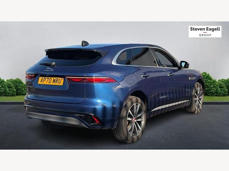 Used Jaguar F-Pace R-Dynamic 2021 Blue SUV