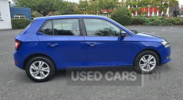 Used Skoda Fabia SE 2020 Blue Hatchback