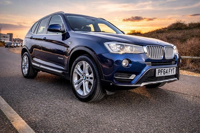 Used BMW X3 xLine 255 HP (187 kW) 2015 Blue SUV
