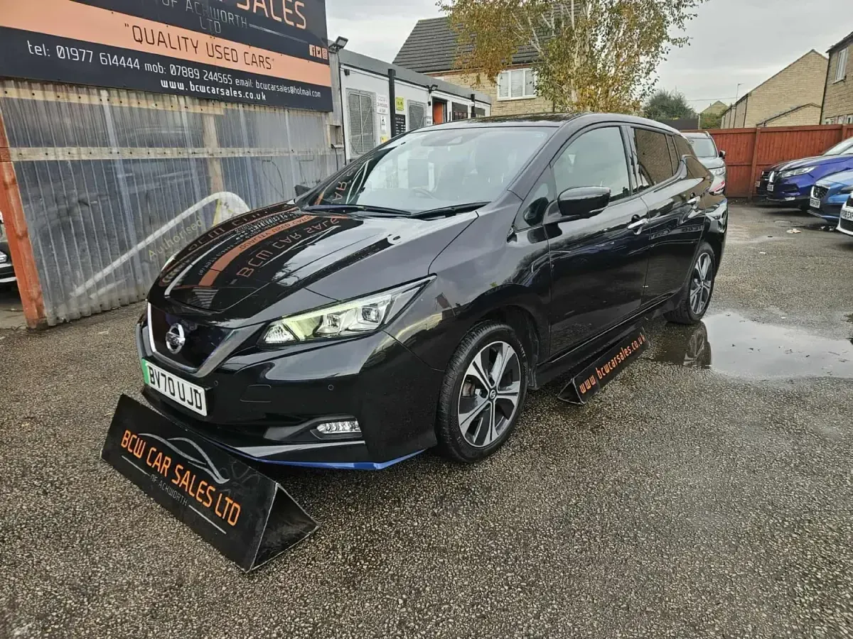 Usado Nissan Leaf N-TEC 160 kW (218 HP) 2020 Preto Citadino