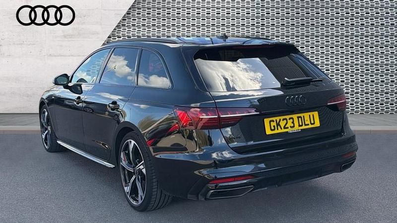 Used Audi A4 Black Edition 204 HP (150 kW) 2023 Black Estate