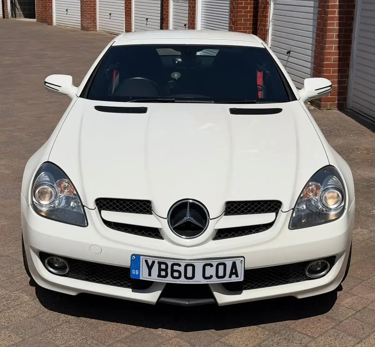 Used Mercedes SLK200 2011 White Cabriolet