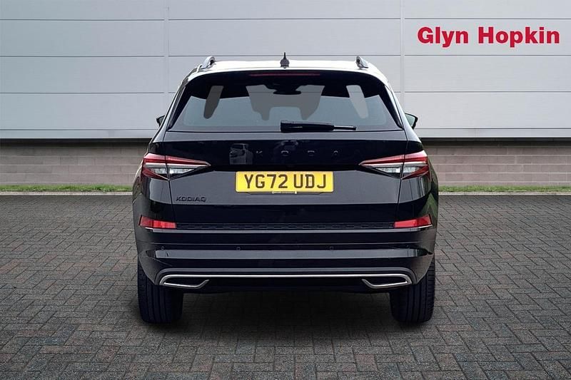 Used Skoda Kodiaq SportLine 150 HP (110 kW) 2022 Black SUV
